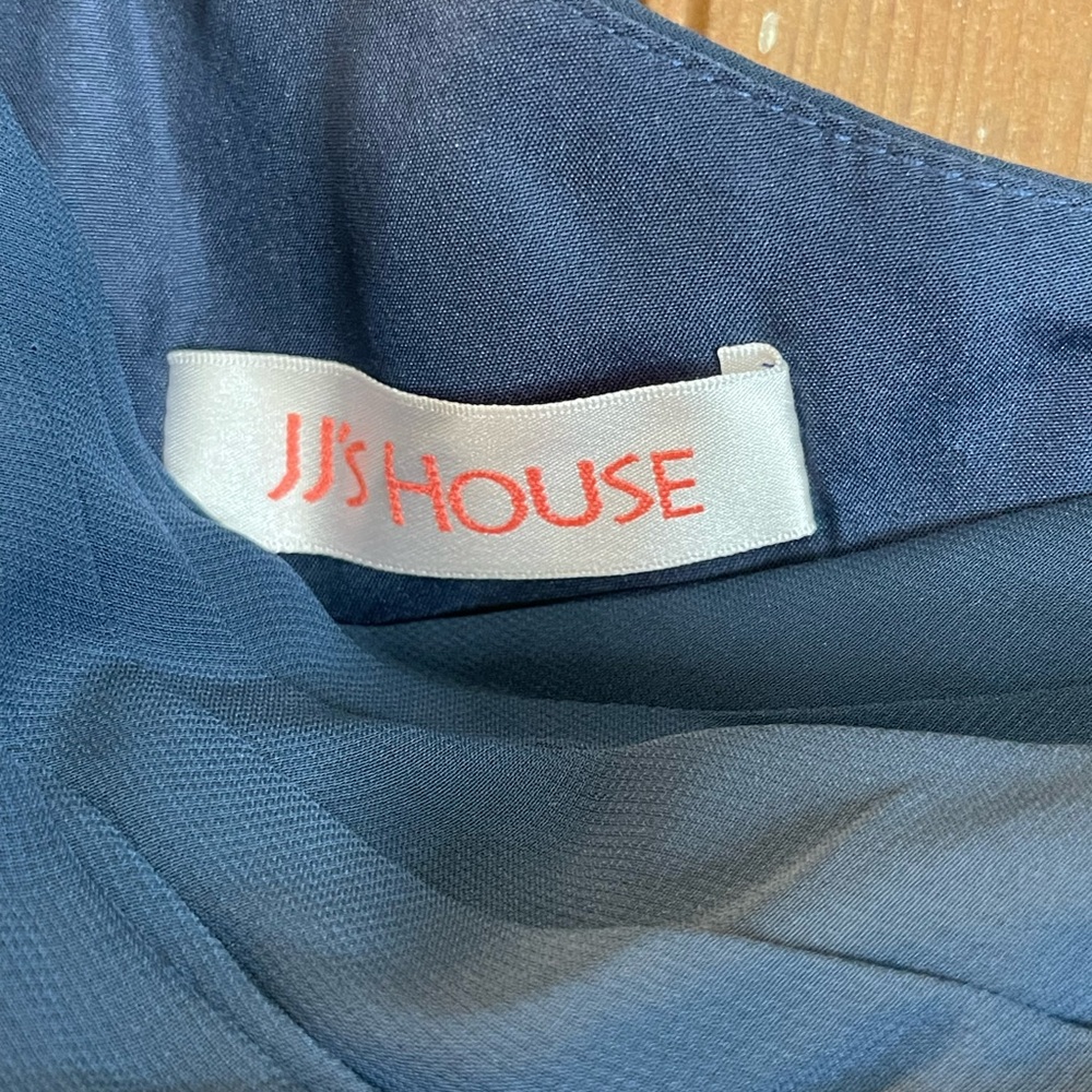 JJs House Blue Gown, One Shoulder - Picture 4 of 14
